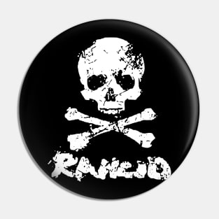 skull rancid Pin