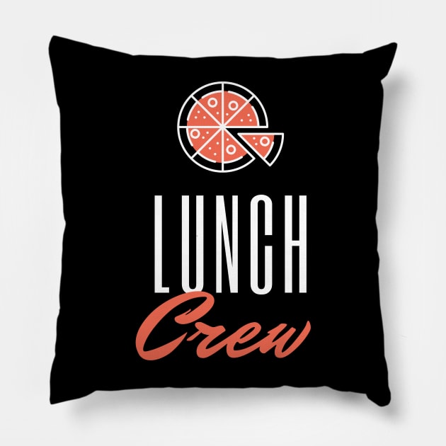 Lunch Crew Pillow by Truly