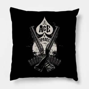 Ace of spades vietnam war Pillow