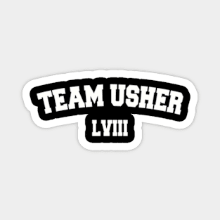 Team Usher LVIII Magnet