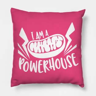 Mitochondria "I am a Powerhouse" Pillow