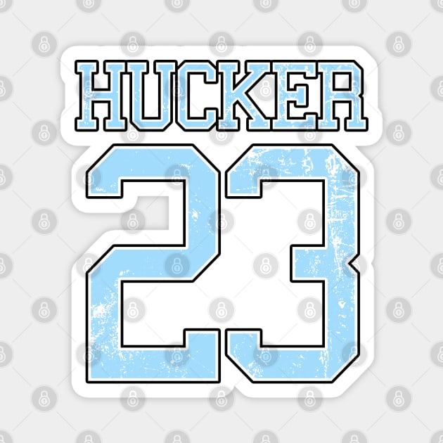 HUCKER Twenty Three Collegiate Blue Magnet by Hucker Apparel