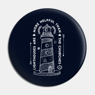 Lighthouses Pin