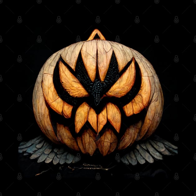 Super Scary Jack O Lantern by mw1designsart