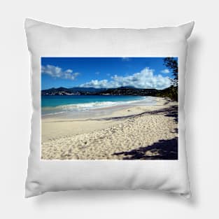 Grand Anse Beach, Grenada. Pillow