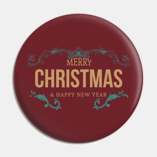 Merry Christmas Pin