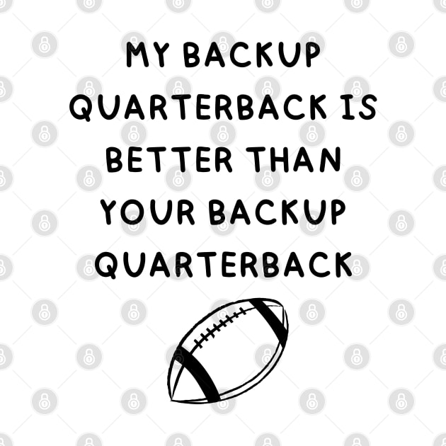 Backup QB by Dorky Donkey Designs