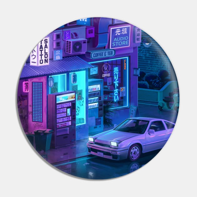 Tokyo Night Pin by Mr.Melville