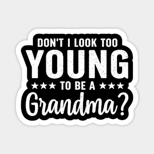 Best Grandma Art For Mom Mother Grandparents Day Magnet