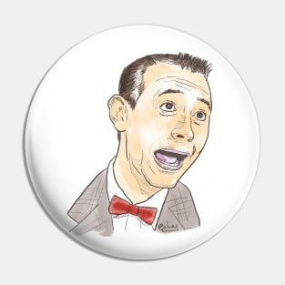 Pee Wee Herman - Paul Reubens Tribute Tee Pin