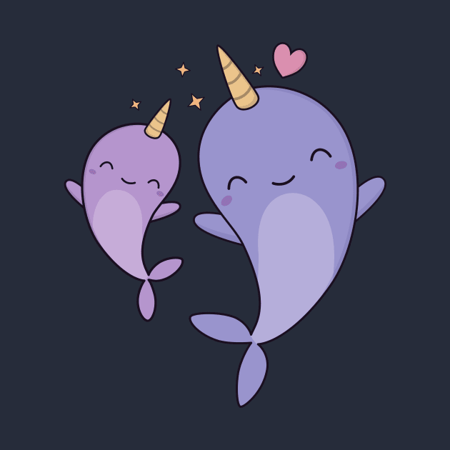 Kawaii And Cute Narwhals Are Adorable by wordsberry