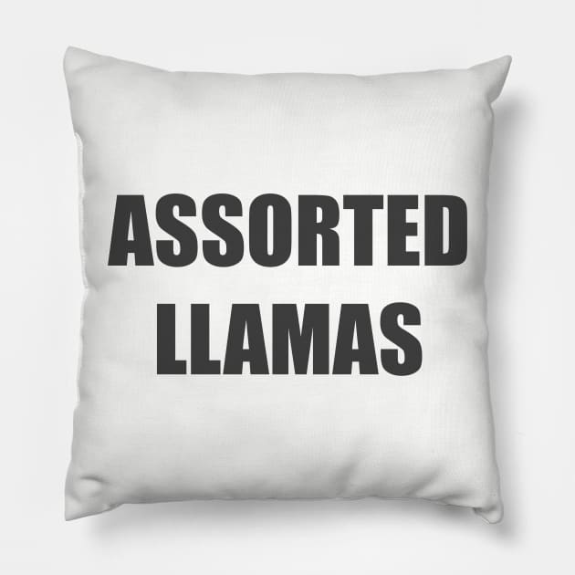 Assorted Llamas iCarly Penny Tee Pillow by penny tee
