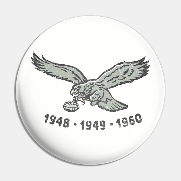 Vintage Eagles Logo Pin by kg07_shirts