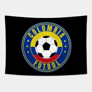 Colombia Futbol Tapestry