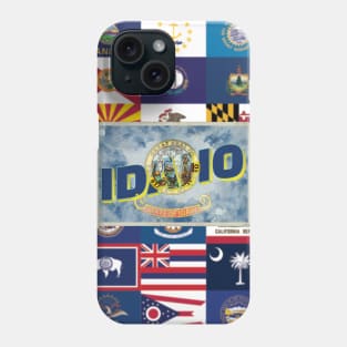 Idaho vintage style retro souvenir Phone Case