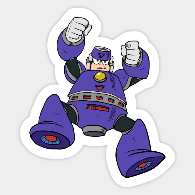 HARDMAN - Megaman - Sticker | TeePublic HARDMAN - Megaman - Sticker | TeePublic