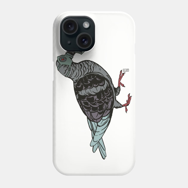 COVID Refugee Pigeon Phone Case by Thomcat23