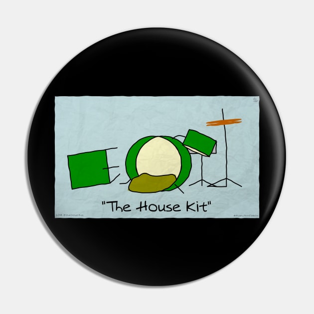 The Other Ass Comics - "The House Kit" Pin by RyanJGillComics