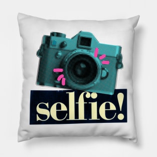 Selfie! Camera Pillow