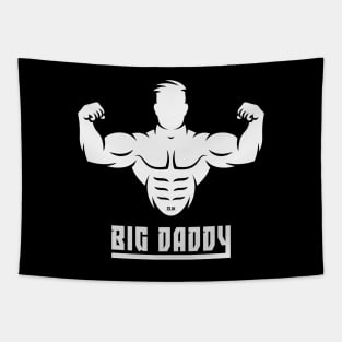 Big Daddy (Super Dad / Father / White) Tapestry