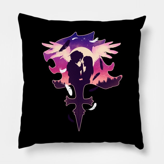 Eyes on me v2 Pillow by HyperTwenty