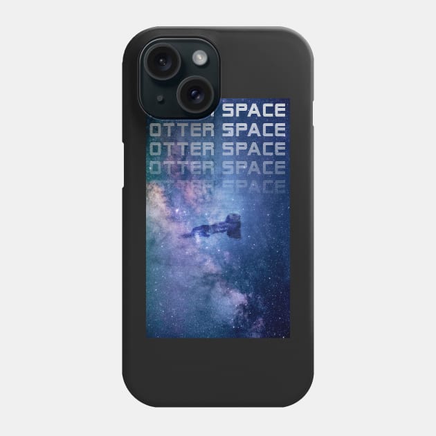 Otter Space, Otter Constellation Phone Case by SubtleSplit