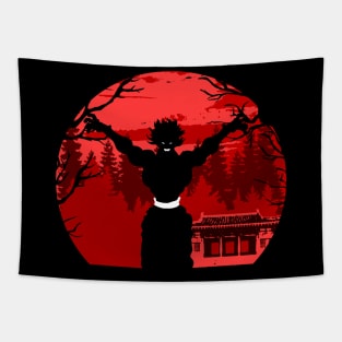 Father Fighter Tapestry
