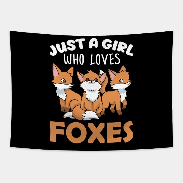 Fox Gifts Women Fox Gifts Girls Fox Lover Love Foxes Fox Tapestry by PomegranatePower