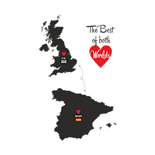 The Best of both Worlds - United Kingdom - Spain T-Shirt