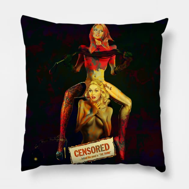 Sisters Pillow by HaufiFicoure