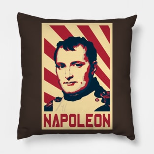 Napoleon Retro Propaganda Pillow