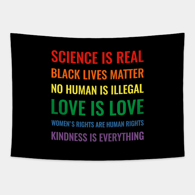 Science is real Tapestry by charlesricard