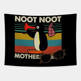 Noot Chick Noot Motherf**kers Penguin Chicken Tapestry