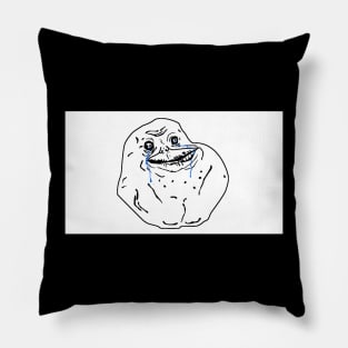 Forever Alone Meme Pillow