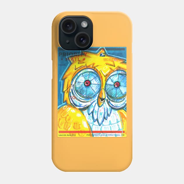 Bubo slap Phone Case by Phosfate