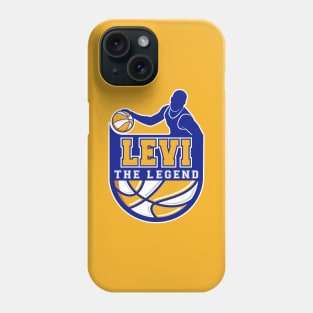 Levi The Legend Basketball Custom Player Your Name Phone Case