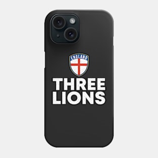 Three Lions England Phone Case