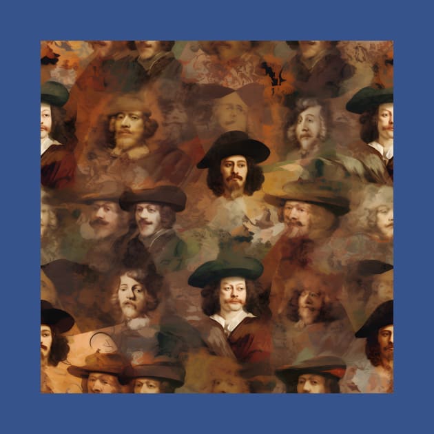 Rembrandt Paintings Mashup by Grassroots Green