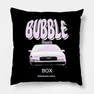Impala Bubble Beats Box White Pillow