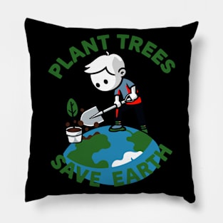 Global Greening: Grow Green Pillow