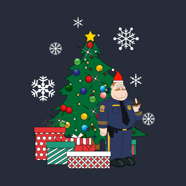 Chief Randall Crawford Around The Christmas Tree by Nova5