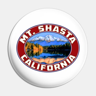 Mount Shasta California Pin