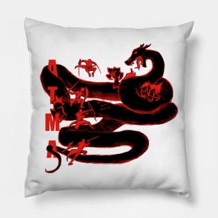 ATMA Black Dragon Pillow