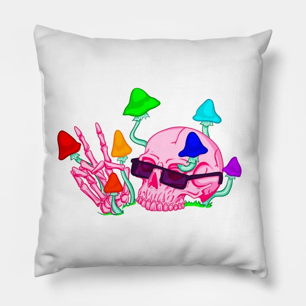 Party Till I Die Pillow by MissIvoryRainbow