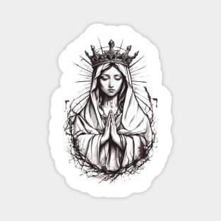 Hail Mary Prayer Magnet