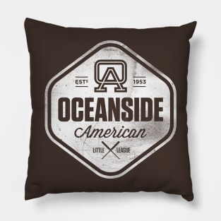 OALL Hex Design (Distressed White) Pillow