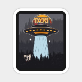 UFO TAXI Magnet