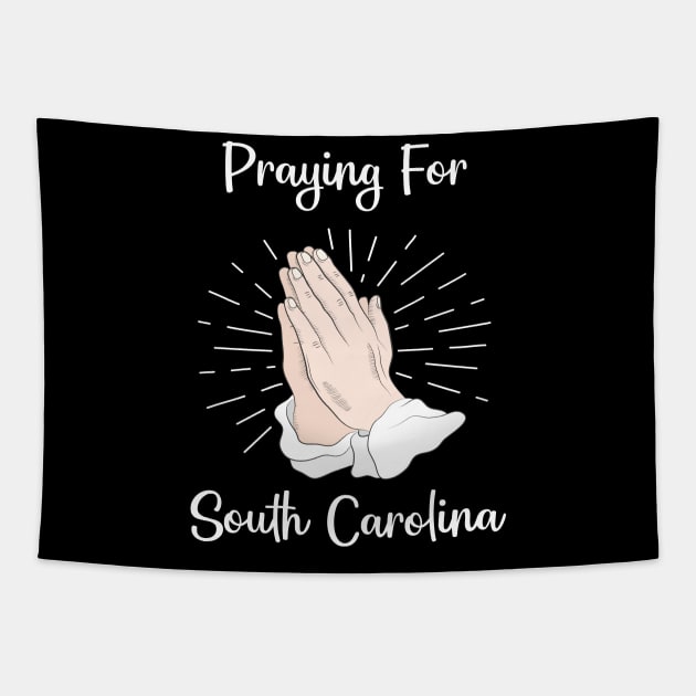 Praying For South Carolina Tapestry by blakelan128