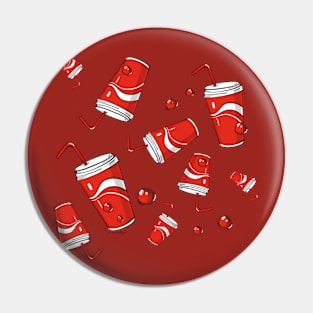 Red Cola Pin