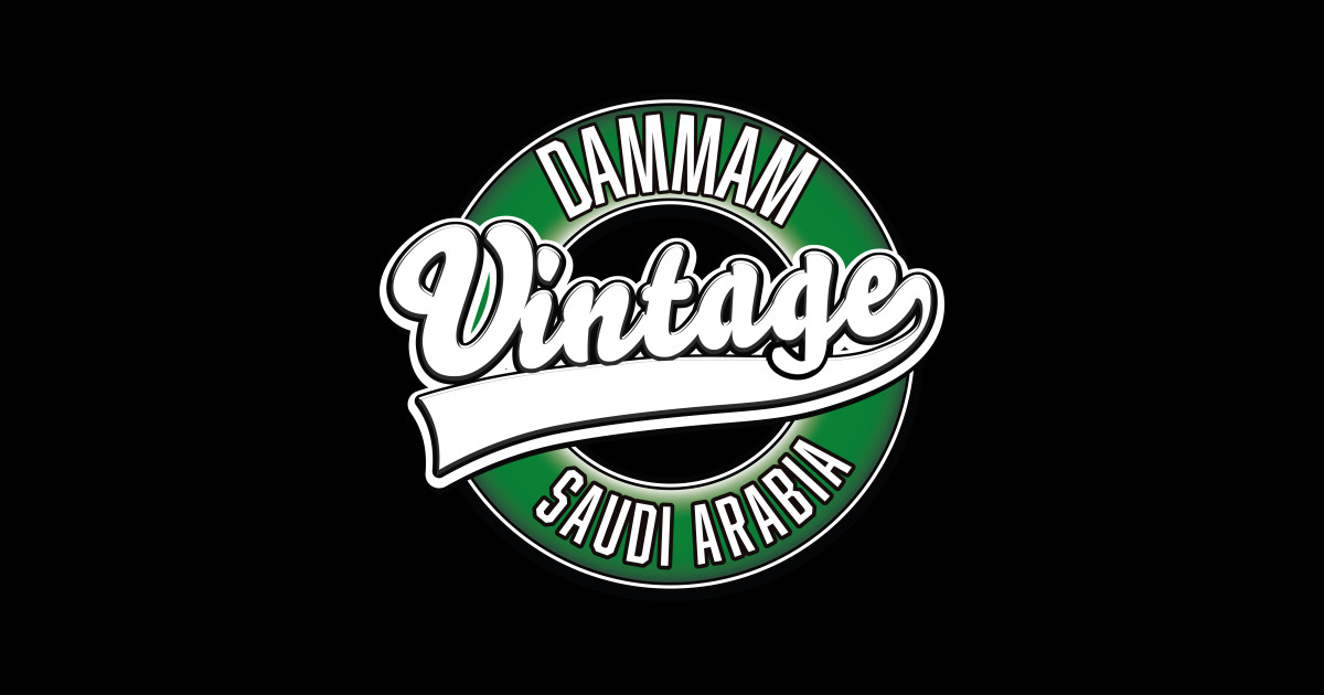 Dammam saudi arabia vintage logo - Dammam Saudi Arabia - Sticker